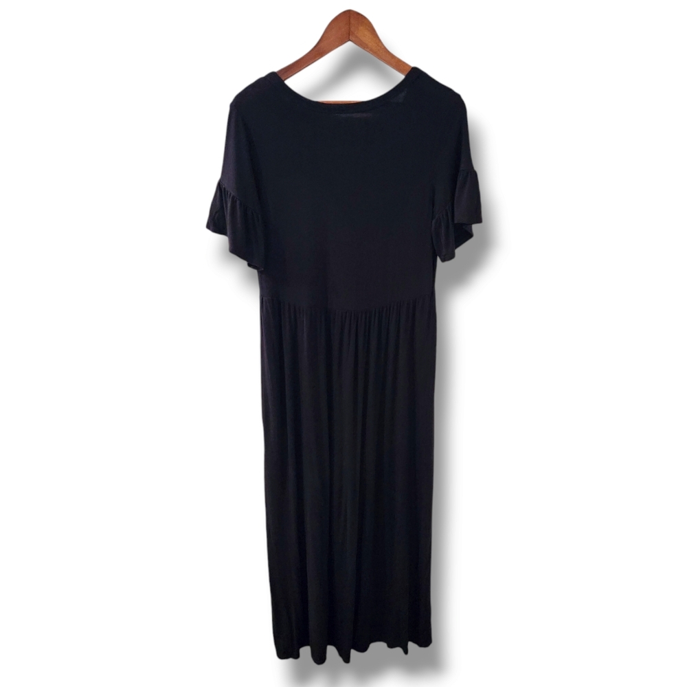 Sonoma Maternity Short Sleeve Knit Maxi Dress | Large - Picture 7 of 8